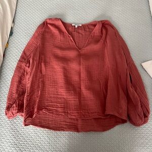 Madewell Gauzey top Size S